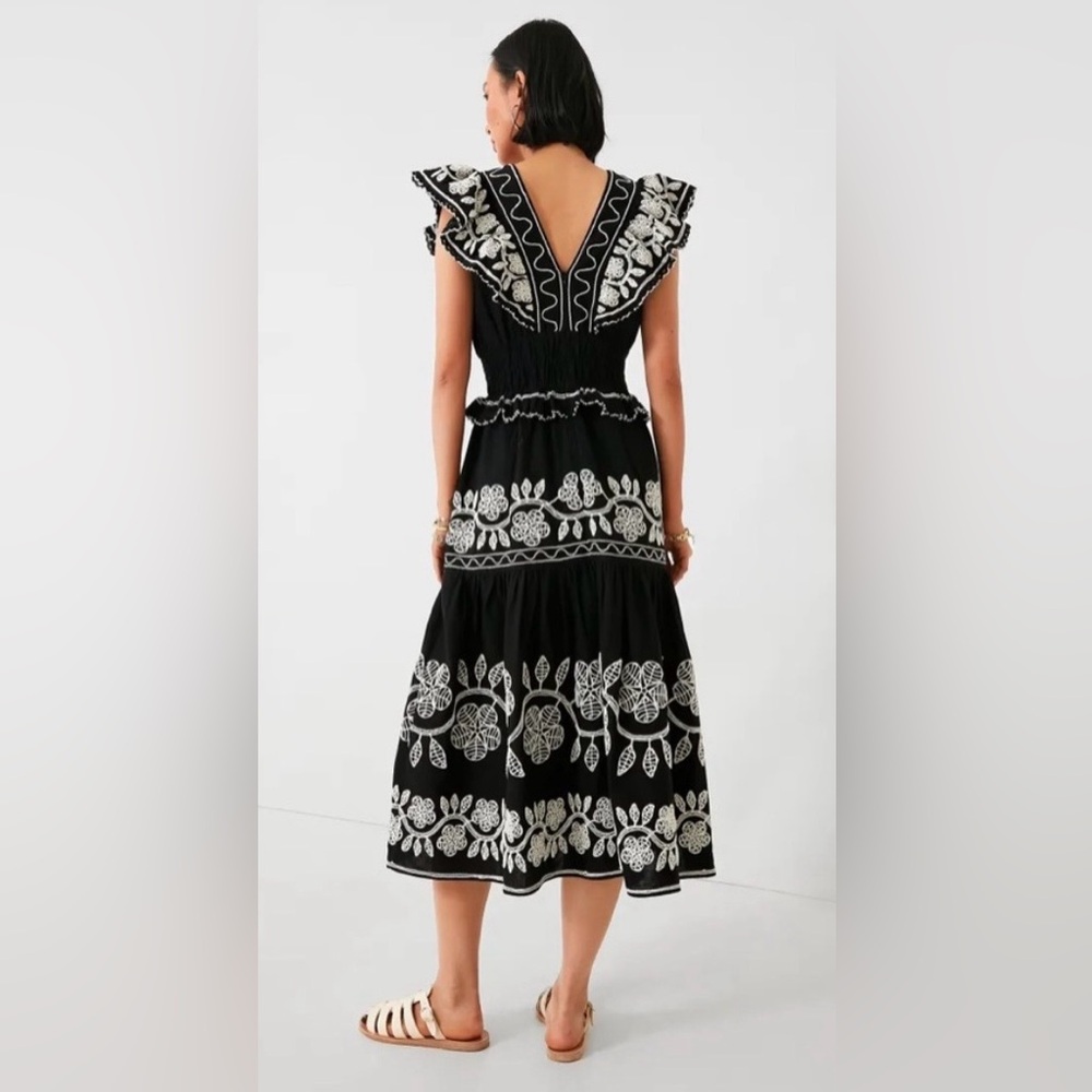 NWOT Sea New York Beck Embroidery
Flutter Sleeve Dress